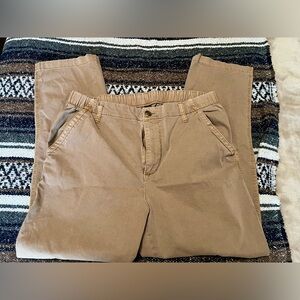 Old Navy Women's Khaki Chinos Size Large